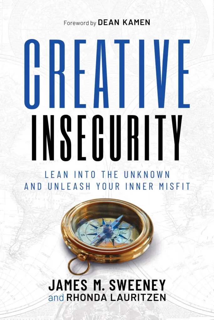 Official cover Creative Insecurity: Lean Into The Unknown And Unleash Your Inner Misfit